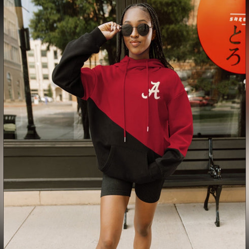 Alabama Two Tone Hoodie - M
